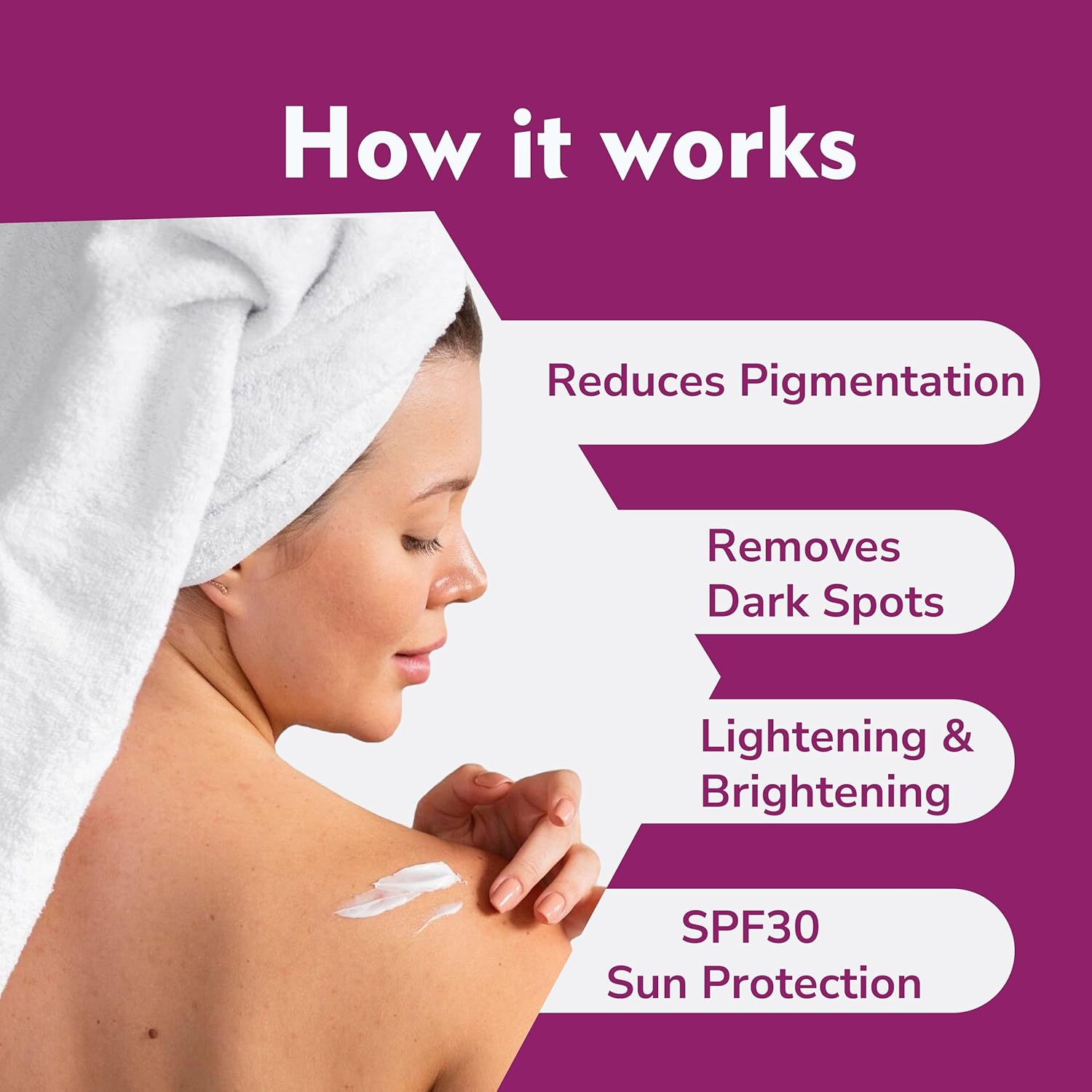 Vigini Natural Actives Skin Lightening Brightening Body Whitening Polishing Cream