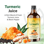MAPL Turmeric Black Pepper Juice 500ml | Curcumin Rich Ayurvedic Drink | Supports Immunity, Joint Health & Digestion | Natural Formula