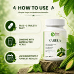 Pure Nutrition Karela Tablets (250mg | 90 Tablets)