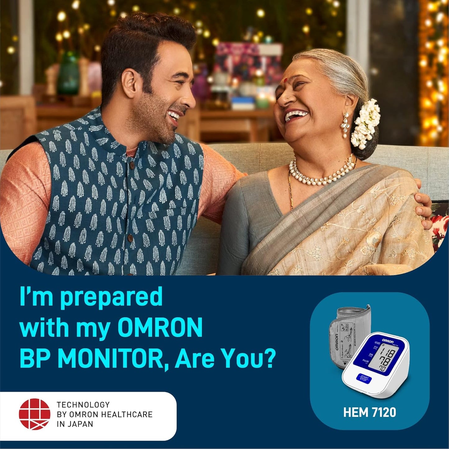 Omron HEM 7124 Blood Pressure Monitor