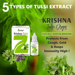 Zindagi Stevia Sugar-Free Powder (400 g Jar) with Free Krishna Tulsi Drops | 100% Natural Zero-Calorie Sweetener & Immunity Booster Combo Pack