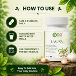 Pure Nutrition Lasuna Tablets (250mg | 90 Tablets)