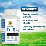 Royal Swag Tar Out Lung Detox Tablets - Natural Respiratory Support (60 Count)