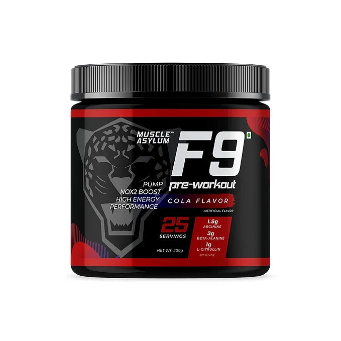 Muscle Asylum F9 Series Pre-Workout Powder