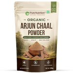 Pure Nutrition Organic Arjuna Chal Powder 500g | Herbal Heart & Cardiovascular Wellness Support