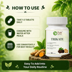 Pure Nutrition Trikatu Tablets (250mg | 90 Tablets)