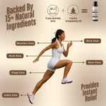 VASL Menstrual Pain Relief Oil 130ml - Period Cramps & Muscle Massage Oil