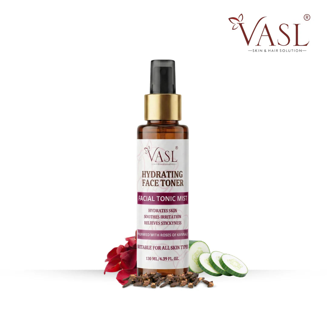 Vasl Hydrating Face Toner - Deep Moisturizing & Pore Refining Skin Liquid