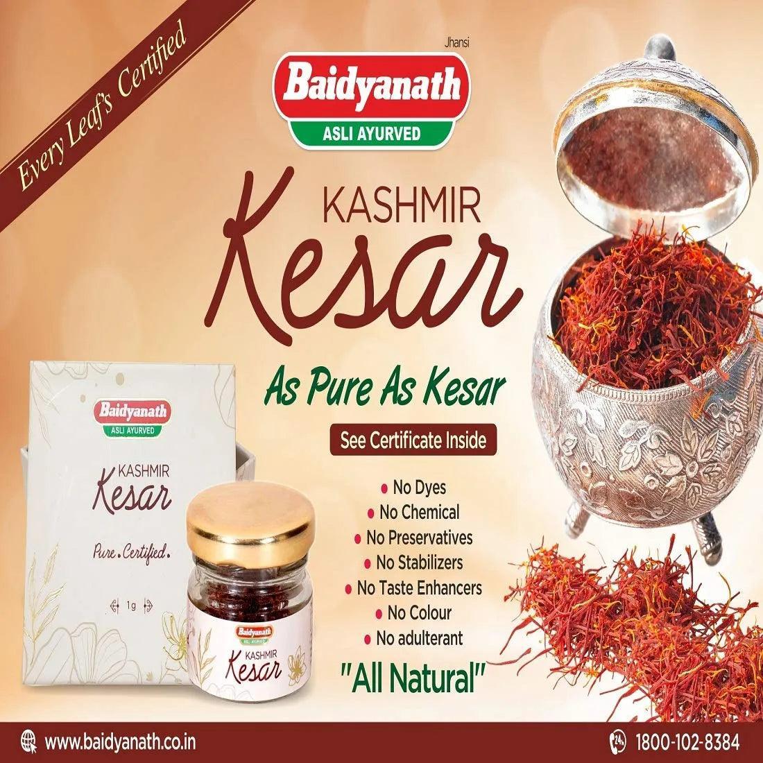 Baidyanath Jhansi Kashmir Kesar - 1gm