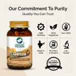 Organic Wellness Detox Capsules - 90 Vegetarian Capsules