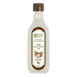 Pure Nutrition Cold-Pressed Virgin Coconut Oil - 1L | 100% Natural & Pure | Ideal for Cooking, Baby Massage, Hair & Skin Care | Supports Hair Growth & Skin Hydration