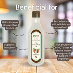 Pure Nutrition Cold-Pressed Virgin Coconut Oil - 1L | 100% Natural & Pure | Ideal for Cooking, Baby Massage, Hair & Skin Care | Supports Hair Growth & Skin Hydration