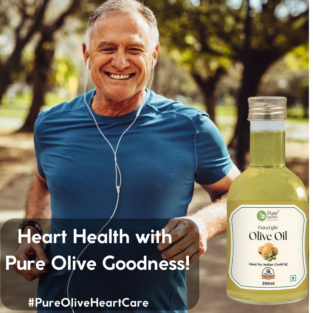 Pure Nutrition Extra Light Olive Oil - 250ml Pet Bottle | 100% Cold Pressed, Pure & Edible | Ideal for Deep Frying & Indian Cooking | Skin, Hair Care & Baby Massage | Imported from Spain