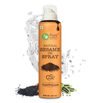 Pure Nutrition Black Sesame Oil Spray - 200ml | 100% Pure, Natural & Cold-Pressed | Cook Healthy with 10X Less Oil | Rich in Antioxidants & Nutrients | Ideal for Sautéing, Grilling & Salad Dressings | Heart-Healthy Oil
