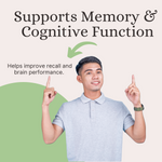 Pure Nutrition Magnesium L-Threonate 1000mg, 30 Veg Capsules | Enhances Memory, Cognitive Function & Brain Health|Supports Relaxation & Better Sleep