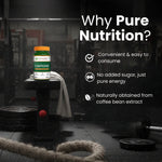 Pure Nutrition Caffeine 200mg – 120 Veg Tablets | Natural Energy Booster for Alertness, Focus & Endurance | Pre-Workout Support, Enhances Mental Clarity & Physical Performance | For Men & Women