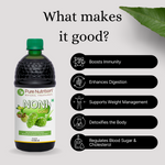 Pure Nutrition Noni Gold Detox Juice 1L | With Garcinia, Aloe Vera, Amla, Ashwagandha & Grape Seed Extract | Supports Diabetes Care, Digestion, Immunity & Skin Health