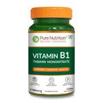 Pure Nutrition Vitamin B1 (Thiamine Mononitrate) 1700 mcg – 120 Veg Capsules | Supports Energy, Brain, Heart & Muscle Health