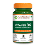 Pure Nutrition Vitamin B6-1900mcg (Pyridoxine HCl) – 120 Veg Capsules | Supports Energy, Immune & Brain Health | Maintains Eye Health & Nervous System Function