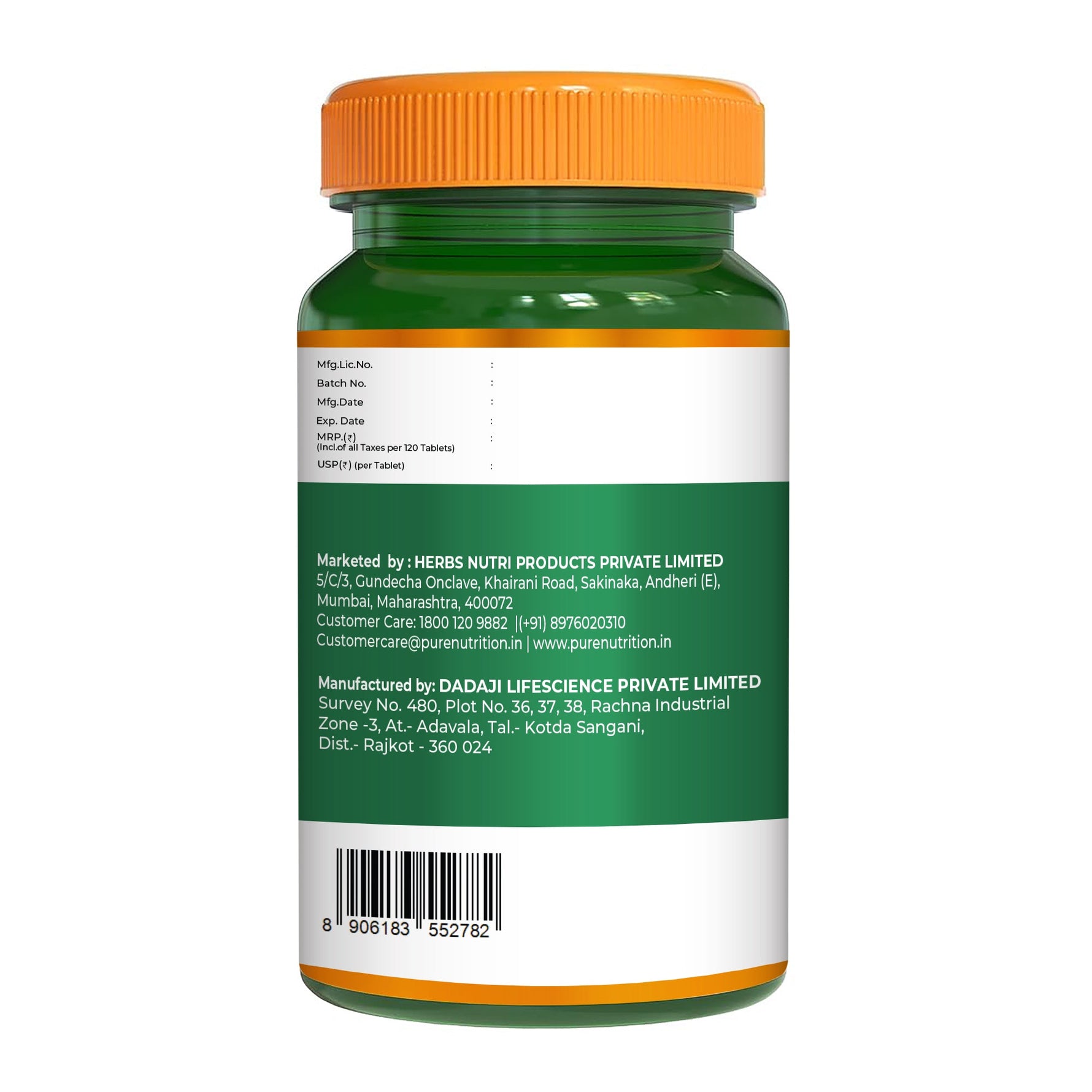 Pure Nutrition Vitamin B12 (1500mcg) - 120 Veg Tablets | Methylcobalamin B12 for Men & Women | Boosts Immunity & Energy Levels | Supports Brain, Nerve & Heart Health | Essential for Red Blood Cell Formation