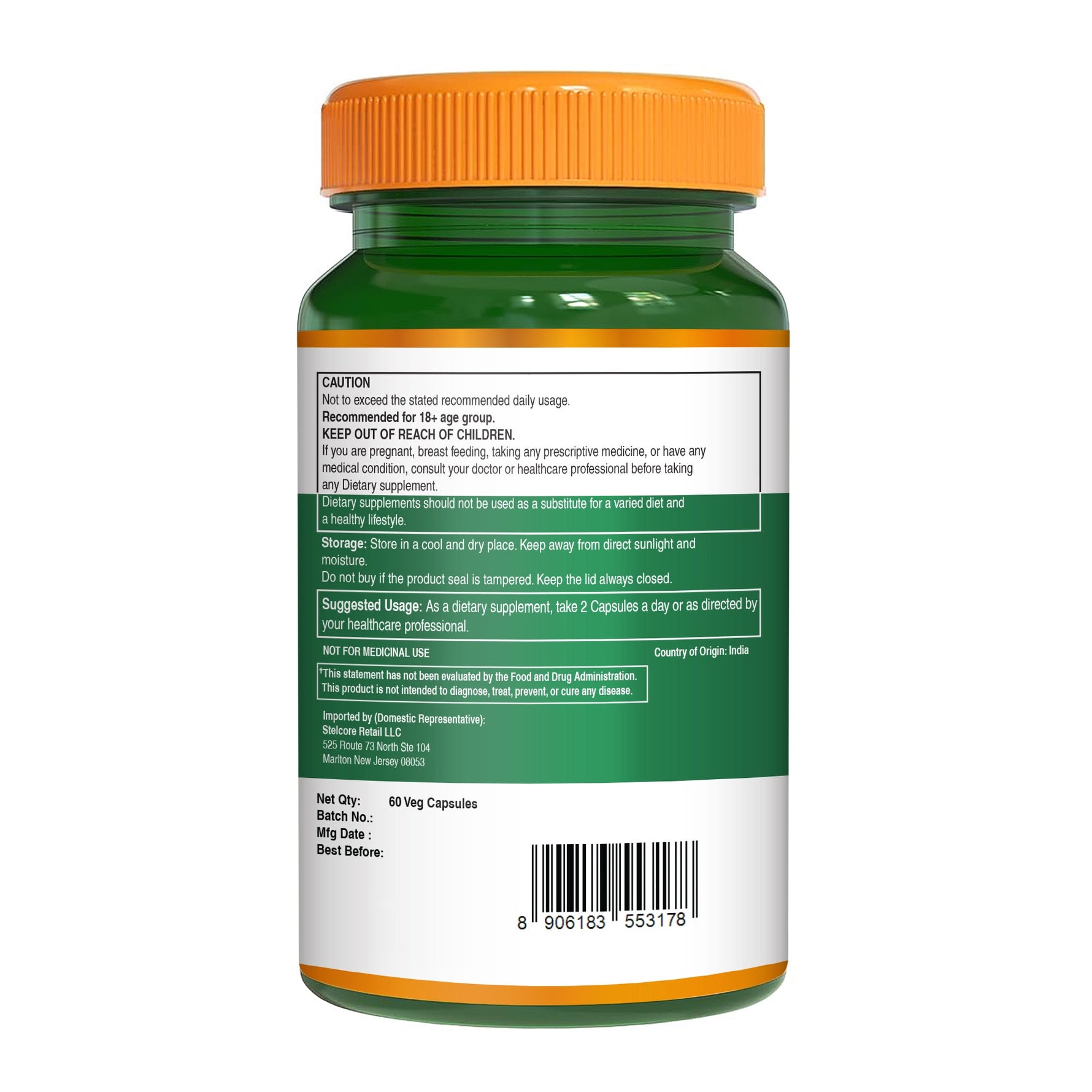 Pure Nutrition Lion’s Mane Mushroom Extract 1000mg – 60 Veg Capsules | >38% Beta Glucans | Supports Brain & Nerve Health | Memory, Focus, Immune & Digestive Support