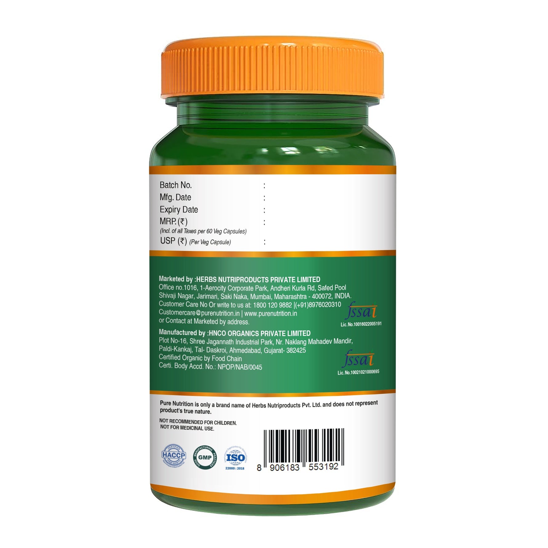 Pure Nutrition Saw Palmetto 1000mg Extract | 60 Veg Capsules | Supports Prostate Health | Boosts Urinary Function | Natural Herbal Supplement