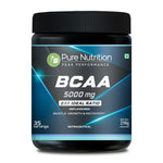 Pure Nutrition BCAA 2:1:1 (250g) | Unflavored Branched Chain Amino Acids with L-Leucine, L-Isoleucine & L-Valine | Sugar-Free Amino Acid Supplement | 35 Servings | Muscle Growth & Workout Recovery