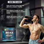 Pure Nutrition BCAA 2:1:1 (250g) | Unflavored Branched Chain Amino Acids with L-Leucine, L-Isoleucine & L-Valine | Sugar-Free Amino Acid Supplement | 35 Servings | Muscle Growth & Workout Recovery
