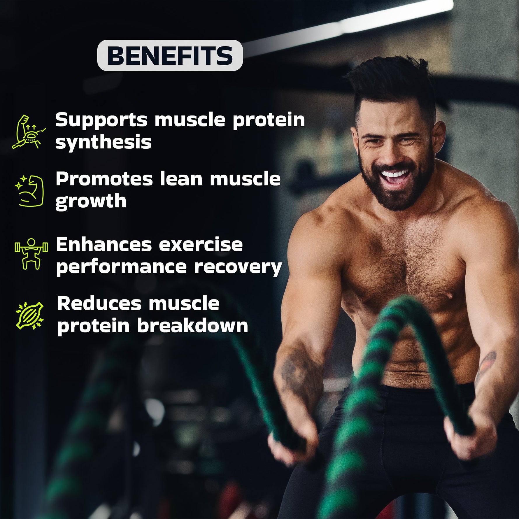 Pure Nutrition Peak Performance L-Leucine Powder – 3000mg per Serving, 100g (33 Servings) | 100% Pure & Unflavoured | Boosts Muscle Growth, Recovery & Stamina | Pre-Workout for Men & Women