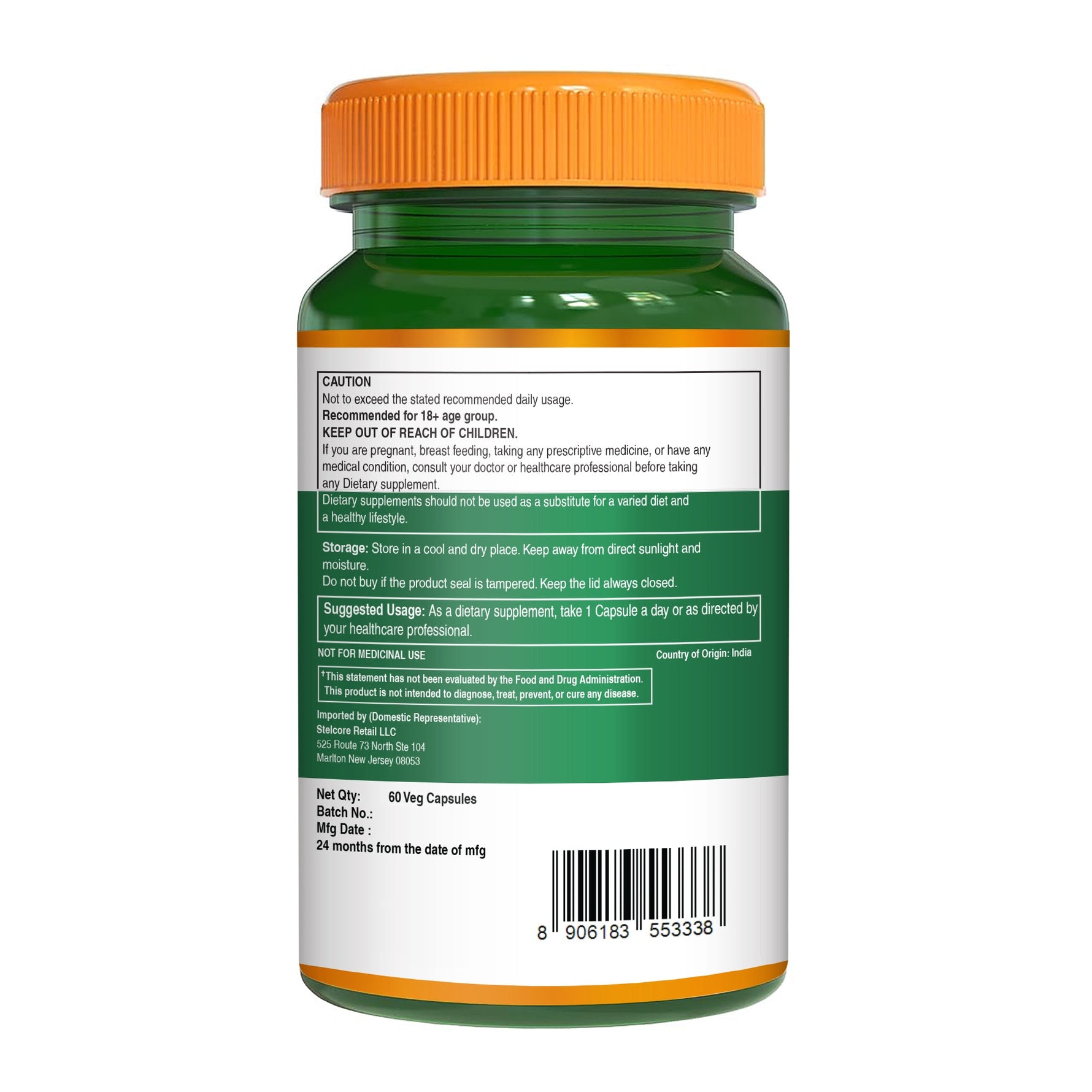 Pure Nutrition Alpha GPC (300mg) – 60 Veg Capsules | Helps to Improve Focus, Mental Clarity & Memory | Brain Health Supplement for Men & Women | Nootropic Formula