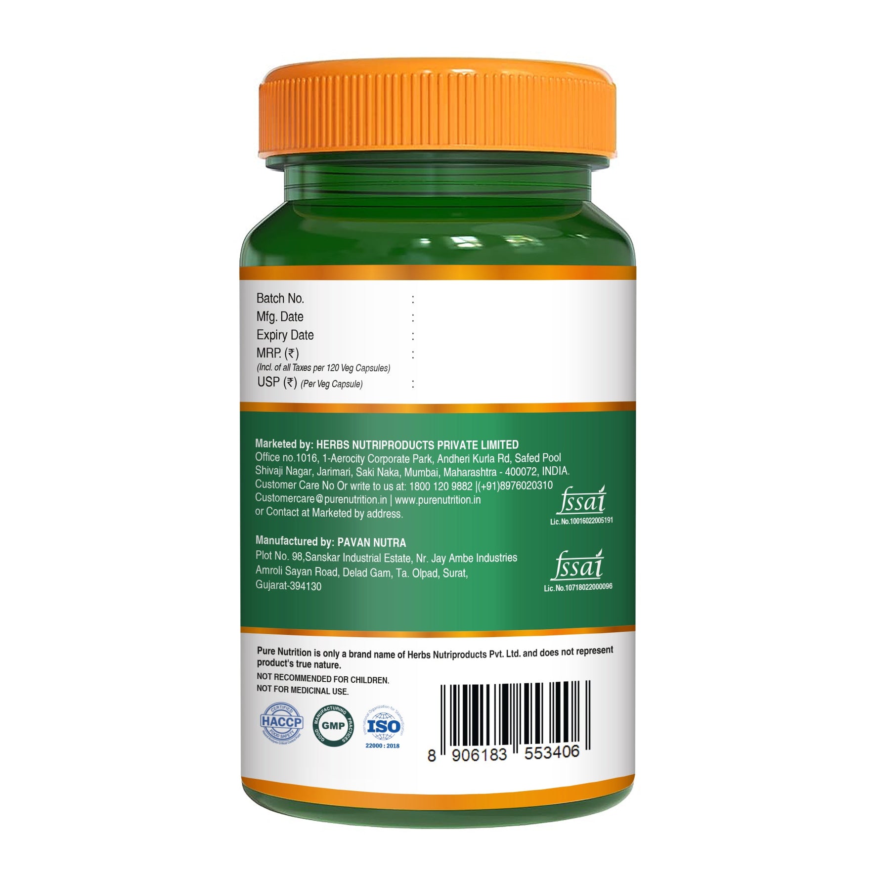 Pure Nutrition Iodine (140 mcg), 120 Veg Capsules | Thyroid Support Supplement for Men & Women | Boosts Metabolism, Energy, Immunity & Mental Clarity | Maintains Healthy Cellular Function