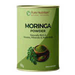 Pure Nutrition Moringa Powder, 100gm | Helps in weight management | Reduces stress levels | Improves immunity and energy levels | Packed with vitamins, minerals and amino acids