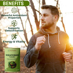Pure Nutrition Wheatgrass Powder, 100g | Supports Detoxification & Alkalinity | Contains chlorophyll & antioxidants | Energy Booster | Packed with 17 amino acids