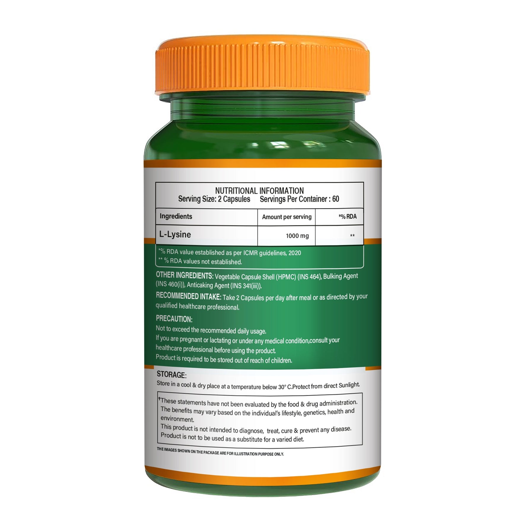 Pure Nutrition L-Lysine 1000mg – 120 Veg Capsules | Essential Amino Acid Supplement | Supports Muscle & Bone Health, Calcium Absorption & Collagen Synthesis