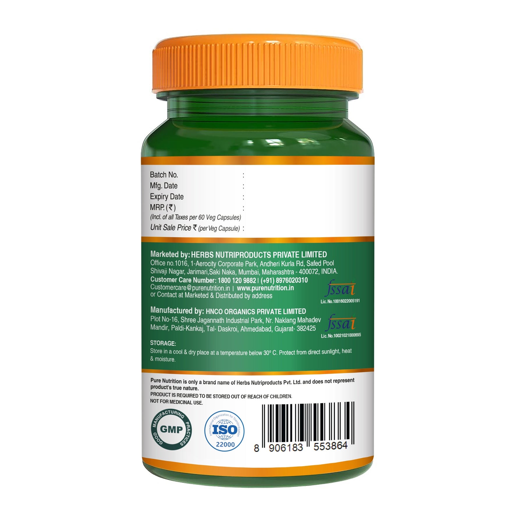 Pure Nutrition Keto FatMelt, 1000mg, 60 Veg Capsules, with Garcinia Cambogia, Green Tea Extract & L-Carnitine – Weight Management Supplement