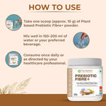 Pure Nutrition Prebiotic Fibre Powder, 250g - Fiber Supplement with Natural Blend of 5 Prebiotic Fibers for Digestive Health, Supports Bowel Regularity & Gut Microbiome | Zero Sugar & Zero Fat