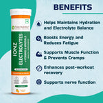 Pure Nutrition Ionz Electrolytes – Zero Sugar Added | 20 Effervescent Tablets – Moroccan Orange Flavour | For Instant Hydration, Energy, Performance & Recovery