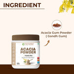 Pure Nutrition Acacia Powder 250gm | 100% Pure Acacia Gum | Prebiotic Fibre Supplement | Nourishes Gut Health | Improves Digestion