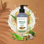 Pure Nutrition Argan Oil Damage Repair Shampoo 250ml | Sulphate & Paraben Free | With Aloe Vera & Sea Kelp | Moisturizing Shampoo for Dry, Damaged & Frizzy Hair