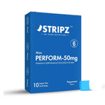 Pure Nutrition STRIPZ Max Perform-50mg |10 Oral Strips | Sugar Free Peppermint Flavour | Fast Dissolving Performance & Stamina Support Strips | Oral Strips for Men