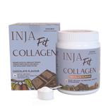 Inja Fit Collagen Powder for Muscle, Joint & Tissue Health | Flavour Powder Chocolate - 250gm Powder