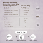 Inja Fit Collagen Powder for Muscle, Joint & Tissue Health | Flavour Powder Chocolate - 250gm Powder