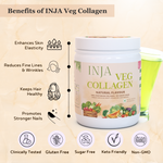 Inja Veg Collagen Powder Natural - 150gm Powder