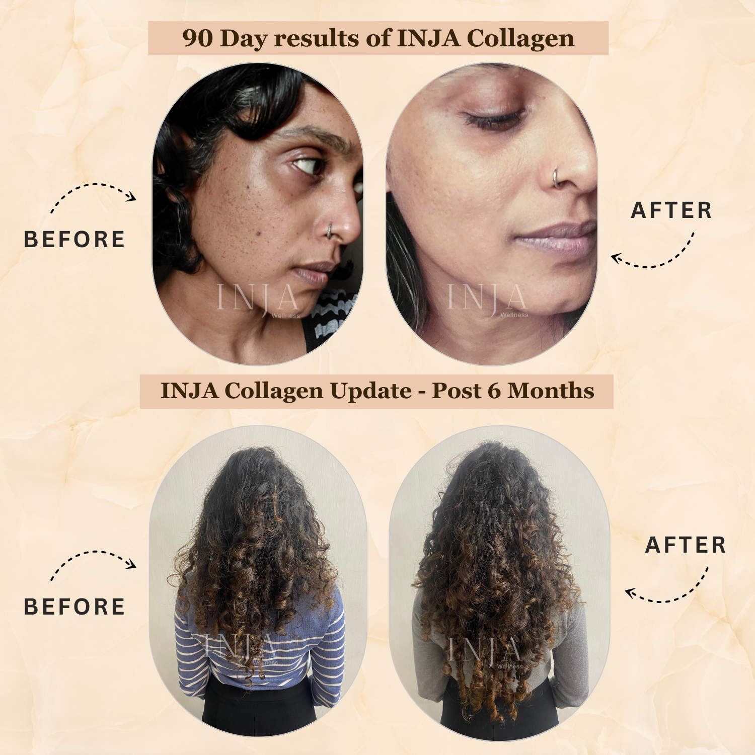 Inja Veg Collagen Powder Natural - 150gm Powder