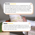 Inja Veg Collagen Powder Natural - 150gm Powder