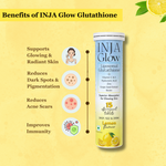 Inja Glow Liposomal Glutathione Effervescent Tablets - Orange