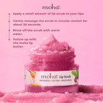 Moha Exfoliating Lip Scrub 12g - Natural Lip Polish for Dark Lips & Chapped Skin