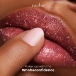 Moha Exfoliating Lip Scrub 12g - Natural Lip Polish for Dark Lips & Chapped Skin