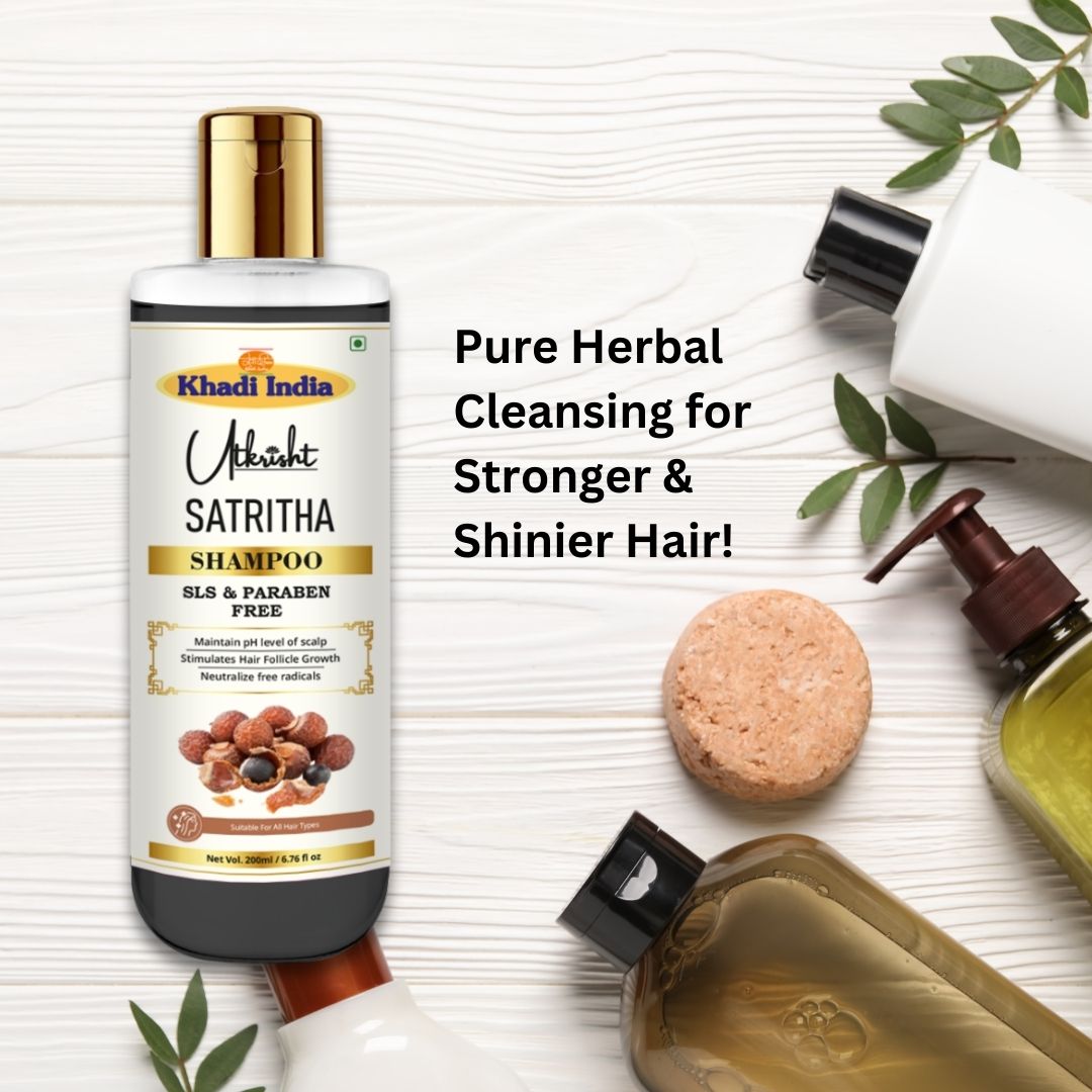 Utkrisht Khadi Satritha Hair Shampoo (200ml)