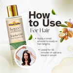 Kayee Ayurveda Jojoba Oil for Skin, Hair, Nails & Eyebrows | Natural Jojoba Oil for Skin Moisturization, Hair & Scalp Nourishment, Nail & Cuticle Care, Eyebrow Conditioning & Daily Beauty Care | 100 ml